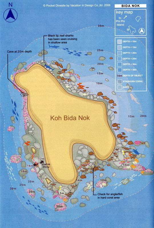 Ko Bida Nok dive site